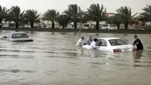 فیلم| پل جهادگران خرم‌ آباد زیر آب رفت