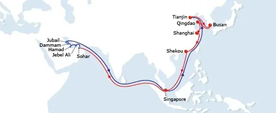OCEAN ALLIANCE – CMA CGM to reshuffle its Asia-Middle East services
