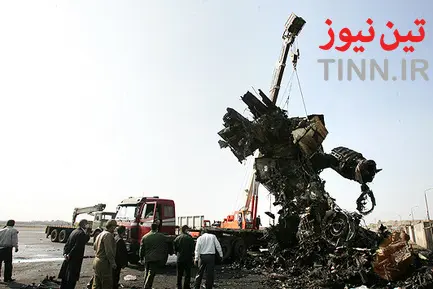 سقوط هواپيماي آنتونف نظامي در فرودگاه مهرآباد تهران