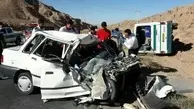 تصادف دو خودرو در جاده آب حیات سرفاریاب