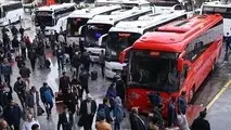  502 دستگاه اتوبوس از استان مازندران به مشهد مقدس اعزام شدند