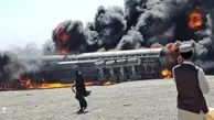 جزئیات آتش‌سوزی در گمرک مرزی ایران و افغانستان + عکس
