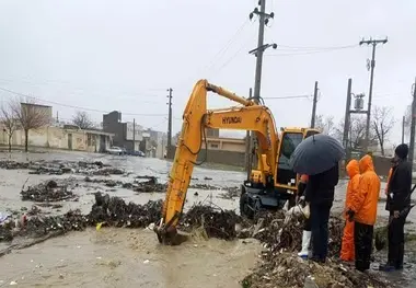 خسارت سیلاب به ۳۵.۳ کیلومتر از محورهای روستایی خراسان شمالی 