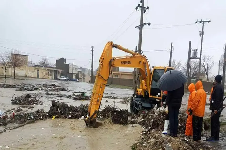 ۷۱ جاده کشور تحت تاثیر سیل 