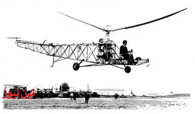آزمایش پرواز اولین بالگرد جهان