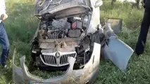 واژگونی «برلیانس» در محور پارس آباد- جعفرآباد