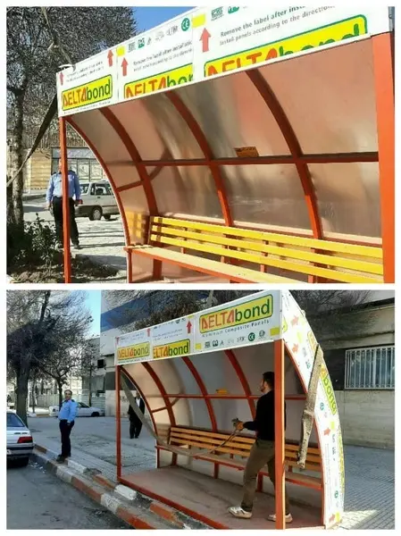 صندلی‌ ایستگاه‌های اتوبوس شهر قزوین تعویض می‌شود 