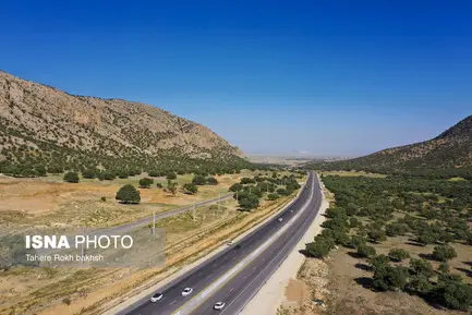 گزارش تصویری آزادراه شیراز اصفهان  (14)