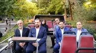 افتتاح اتوبوس‌های گردشگری شمیران 
