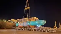 تخلیه دو نگله ۲۷۷ تنی در بندر شهید رجایی