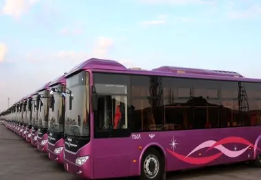 ۱۷۳ دستگاه اتوبوس شهری وارد ناوگان حمل‌ونقل اصفهان  می‌شود