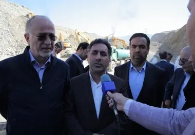 اتمام حفاری دومین تونل آزادراه همت-کرج

