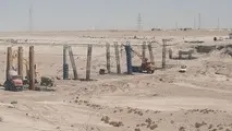 آغاز ساخت مرحله دوم پل بزرگ شیله در محور زابل- زاهدان 
