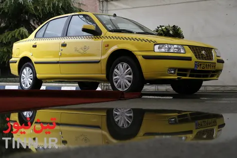 مراسم رونمایی از ناوگان نوسازی شده تاکسیرانی