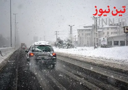 بارش سنگین برف در گیلان