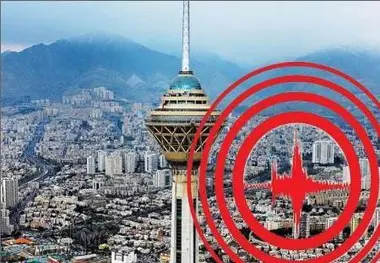 تهران، زلزله، انسداد معابر
