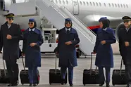 هوانوردی ایران روی انگشت زنان می‌چرخد