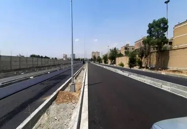 احداث مسیر برای اتصال خیابان استاد معین به سی‌متری جی