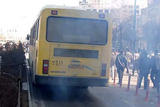 نیمی از اتوبوس‌های تهران فرسوده‌اند