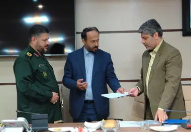انعقاد تفاهم نامه مشترک بین اداره کل راه و شهرسازی و سپاه جوادالائمه خراسان شمالی