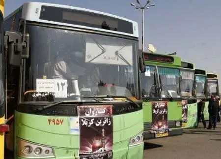 اتوبوس های بین شهری روزانه سه هزار سرویس در مهران انجام می دهند