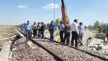 بازدید معاون فنی و زیربنایی راه آهن از روند بازسازی پل ورودی شهر چهارباغ