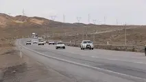 ۹ میلیون تردد در محورهای مواصلاتی استان سمنان 