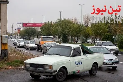 صف طولانی خودروها در «جایگاه‌های بنزین»