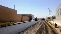 آغاز آسفالت معابر چهار روستای مهریز با ۱۰ میلیارد ریال