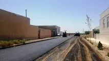 آغاز آسفالت معابر چهار روستای مهریز با ۱۰ میلیارد ریال