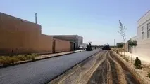 آغاز آسفالت معابر چهار روستای مهریز با ۱۰ میلیارد ریال