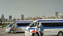 تحویل ۲۴ دستگاه آمبولانس به وزارت بهداشت از سوی بنیاد مستضعفان 
