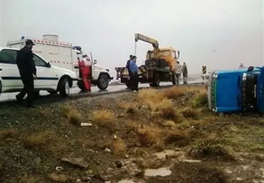 تصادف پژو با نیسان در گلستان 13 مصدوم برجای گذاشت