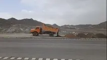 اقدامات راهداری البرز در ارتقای منظر جاده های برون شهری