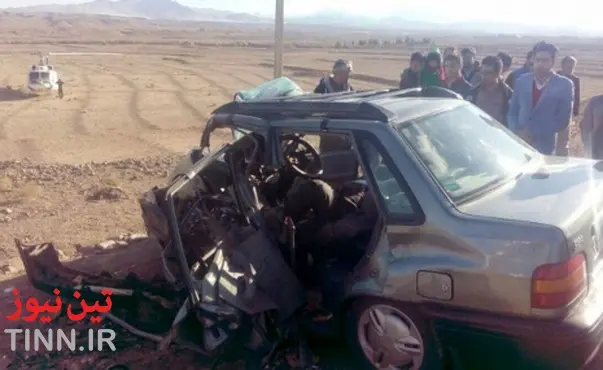 سانحه رانندگی در استان کرمانشاه ۴ کشته و ۳ مجروح برجا گذاشت