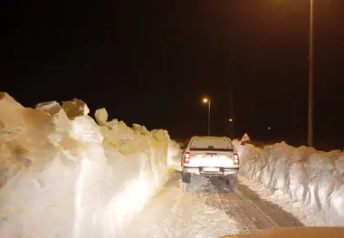 آخرین اخبار تردد جاده ای چهارمحال و بختیاری در شرایط برفی