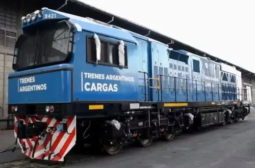 San Martín locomotives arrive in Argentina 