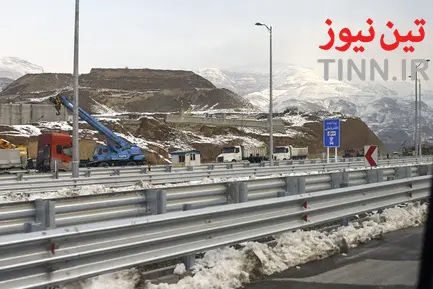بازید نوبخت از اتوبان تهران-شمال