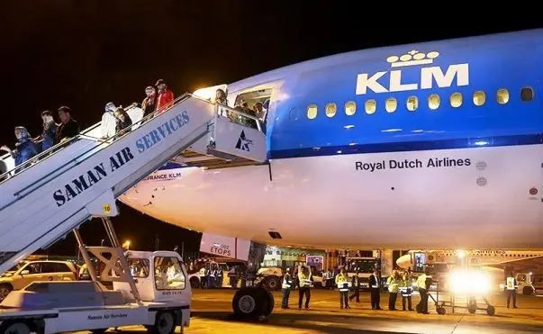 شرکت هلندی KLM به پروازهای خود در ایران پایان داد