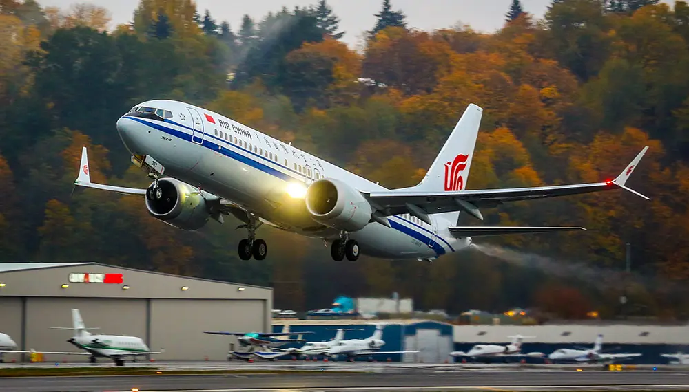 Air China Takes Delivery of China’s First Boeing 737 MAX 8