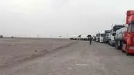فیلم| صف کیلومتری کامیون ها در یک پمپ گازوئیل در جنوب کشور