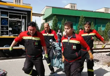 برگزاری مانور واکنش در متروی تهران وحومه