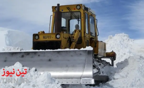 انجام بیش از ۱۴ هزار کیلومتر برف روبی در محورهای مواصلاتی استان