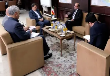 گزارش تصویری / دیدار سفیر افغانستان با وزیر راه و شهرسازی