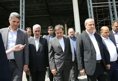 بازدید وزیر راه و شهرسازی از فرودگاه گرگان