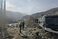 جزییات حادثه واژگونی اتوبوس در جاده هراز