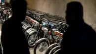 گزارش تصویری |  کشف موتورسیکلت‌های قاچاق در تهران