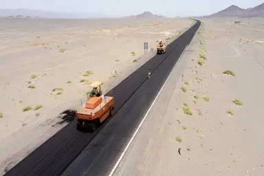  The Project on Civil Defense Road from Barakat Terminal to Shahid Soleimani Border Nears Completion 