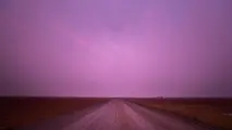 جاده های لرستان لغزنده است