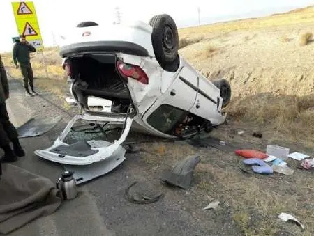 سوانح رانندگی در همدان 2 کشته و 2 زخمی برجای گذاشت